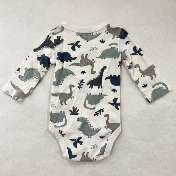 Set of Long Sleeve Onesie bodysuits by Carter's 100% Cotton - Picture 14 of 16